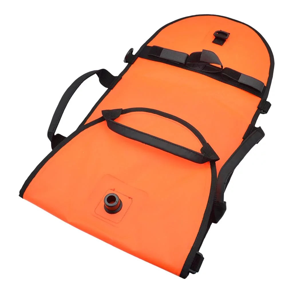 Safety , Visible D-, Spearfishing, 20m Diving with Inflator High Diver Scuba Float Freediving Flag, Oral Buoy Snorkeling,