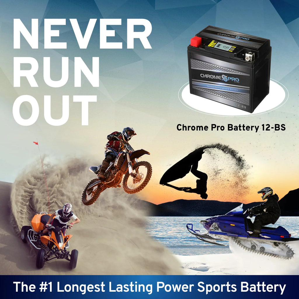 Gsx-r1000 12v, iGel for Sealed 12 (12-bs 180 Battery AGM Ah, Suzuki Battery Chrome Motorcycle Volts,10 1000cc 2001 Cca) Ytx12-bs Pro