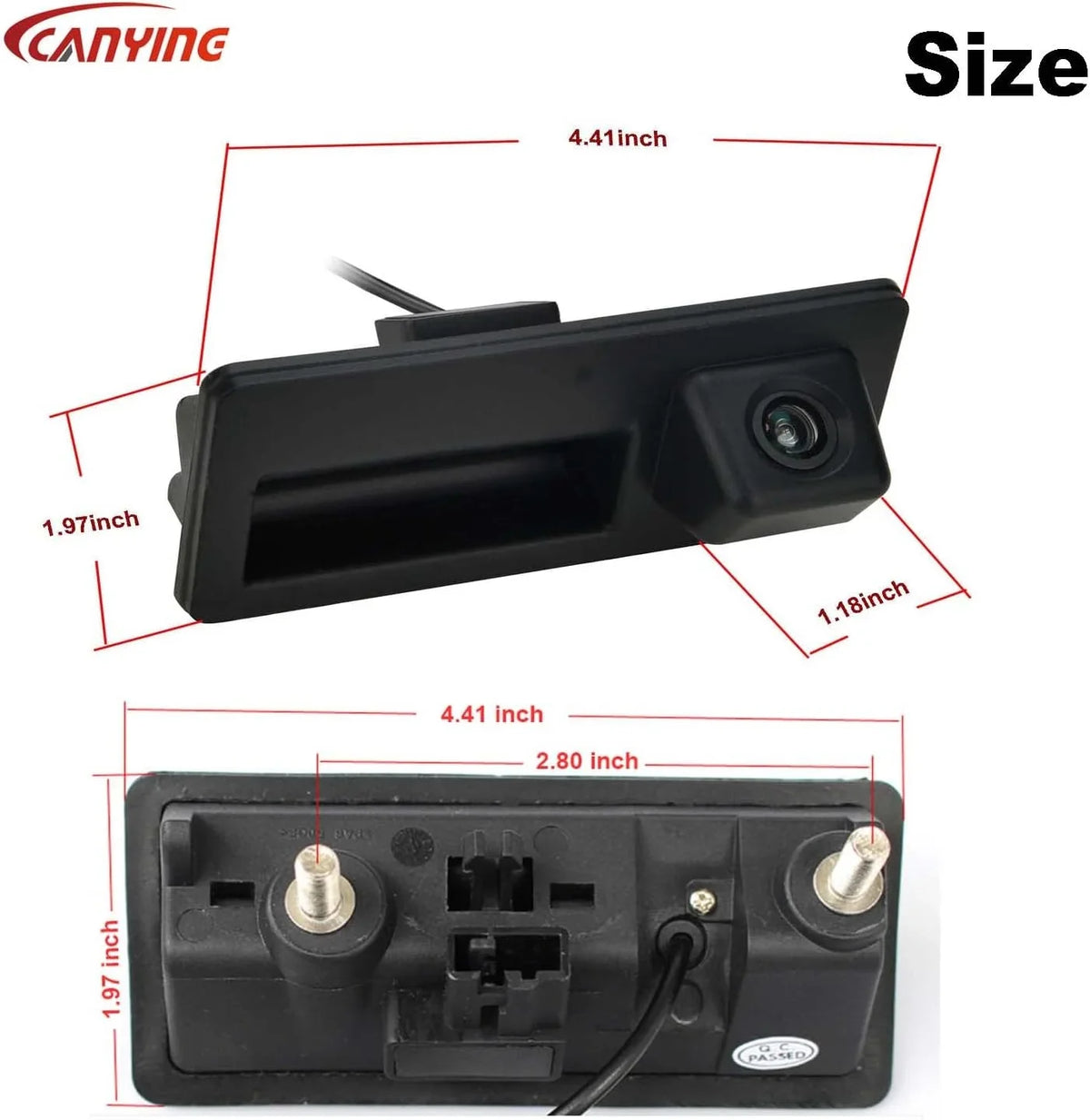 Camera for A4 Pat Pat Q3 for Handle Canying Touran VW Rear S5 View Car Audi Camera Trunk HD Tiguan A5 Golf Q5