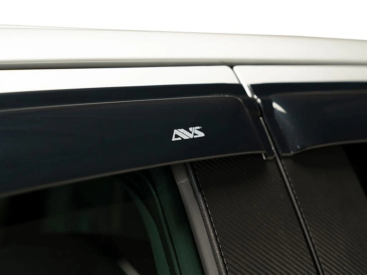 Deflectors - 4pc AVS Pathfinder Smoke Ventvisor 2022 Window Mount Outside Nissan