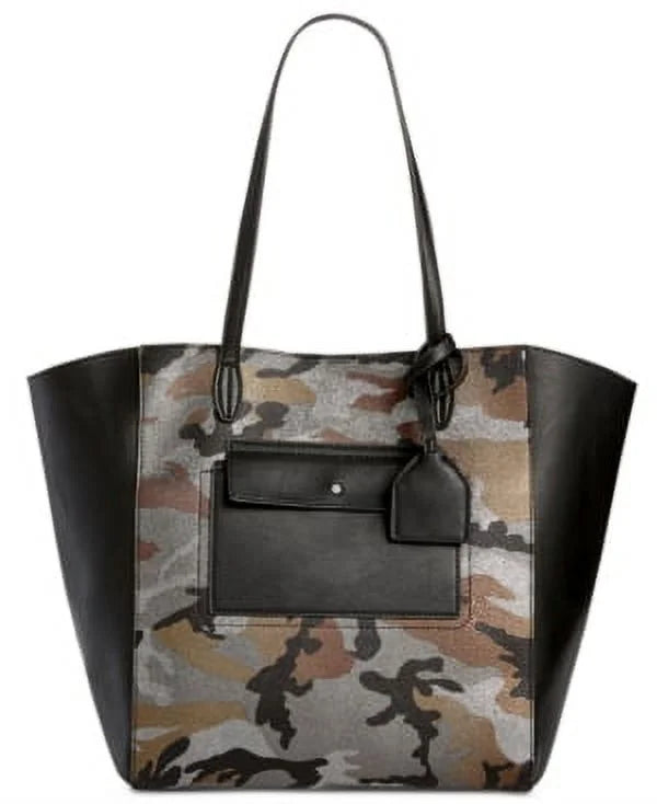 Camouflage Handbag, Danielle Black Nicole Carson Tote Womens Metallic