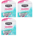 Quattro Hypo Sensitive for Allergenic Women Aloe Cartridges, Refill 8 of Schick (Pack Count 3) Blade