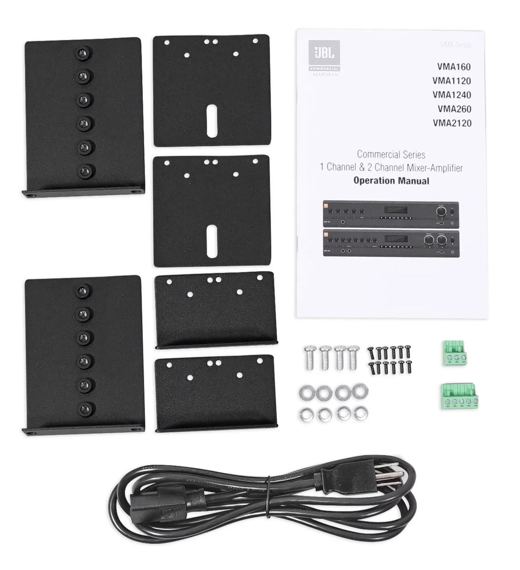3.5" Restaurant/Bar/Cafe JBL for White Commercial Amplifier+(8) Cube Speakers
