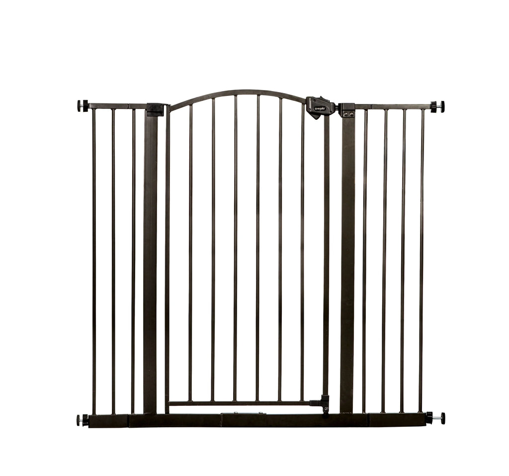 Tall Months, Décor Safety Bronze Gate, Baby Extra Gate 24 Group Regalo Baby Age Arched to 6