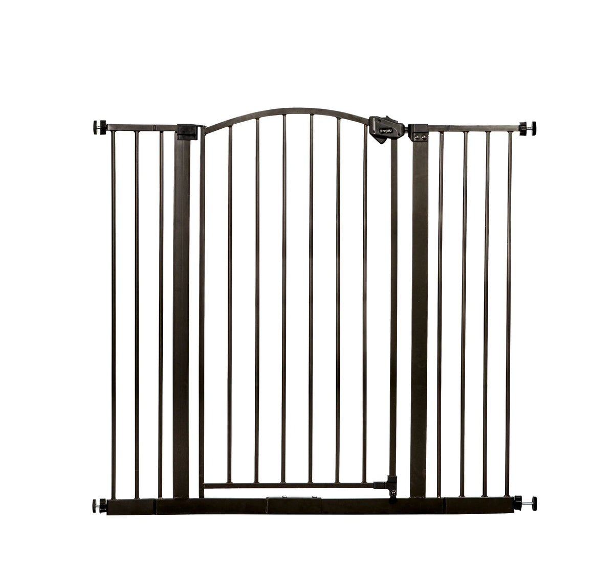 Tall Months, Décor Safety Bronze Gate, Baby Extra Gate 24 Group Regalo Baby Age Arched to 6