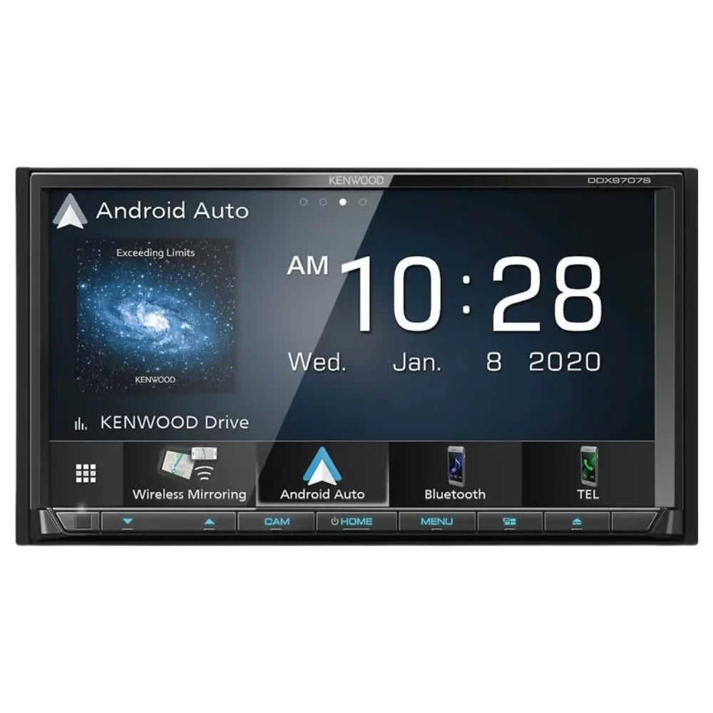 Camera DDX9707S Receiver CMOS-230 DVD Backup Inch 6.95 Kenwood and New Universal