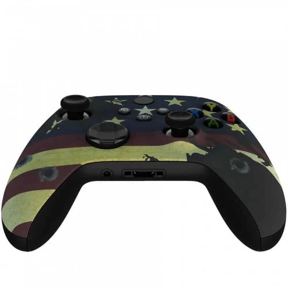 (Flag) - Touch Premium Rapid Custom Controller Flag Modded American of Largest - Soft Fire Xbox Modes Master Includes - Controllerz Mod Variety