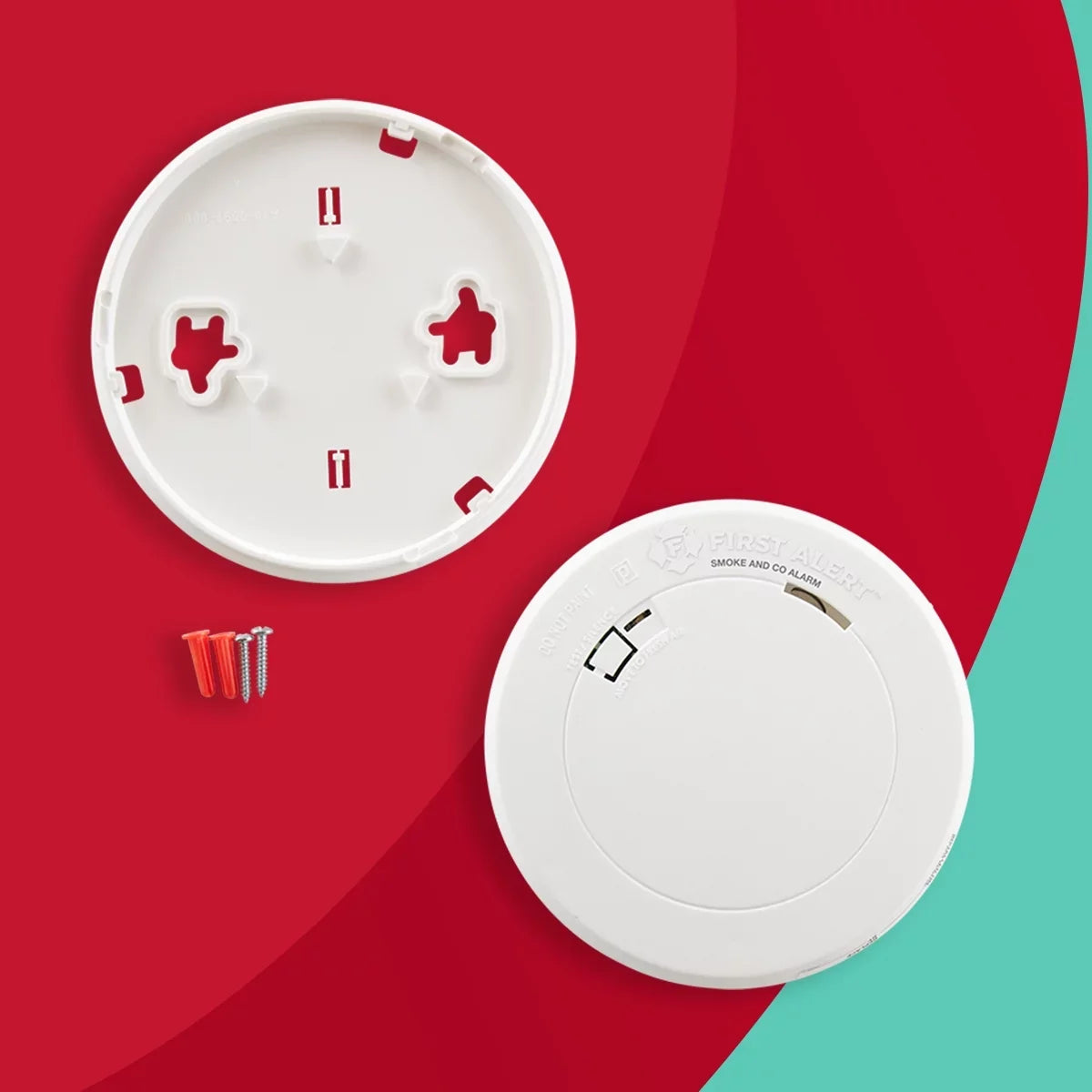 First Carbon Monoxide Smoke Combination - PRC700 Design Alarm Battery-Operated (1039783) Alert Slim &
