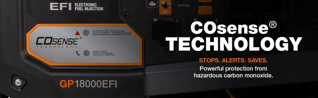 Powered 49st Gas Portable 7706 GP18000EFI Generator- Generac