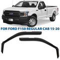 Window Dark Visors, Smoke Rain Truck Deflectors, Cab, Original 315008LP for 2 Incredibly ART Deflector, F150 2015-2020 Window Regular Accessories, Vent Durable in-Channel Guards pcs- CLIM Ford Vent