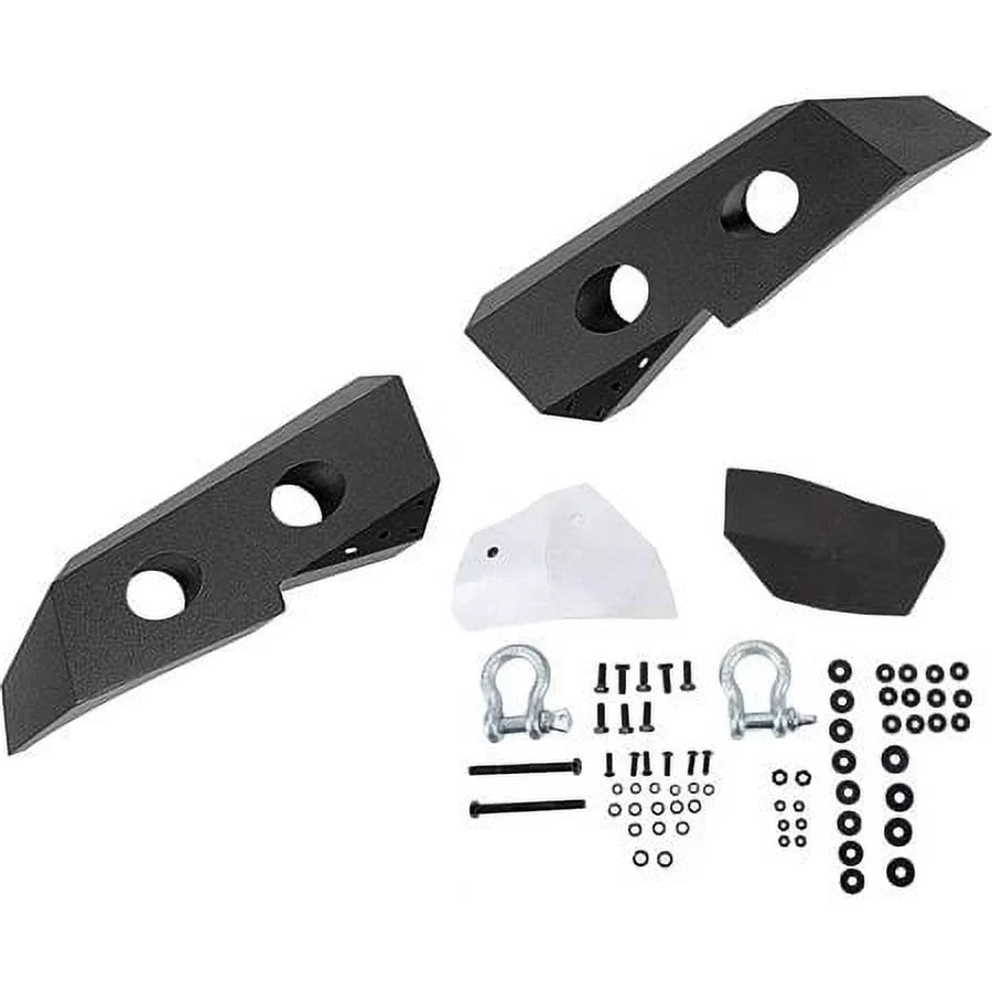W/ Silverado HECASA 2007-2013 for Chevy Push 2010 Front Bar 3-Piece 2009 2013 2012 D-Rings Bumper 1500 2011 Modular 2008