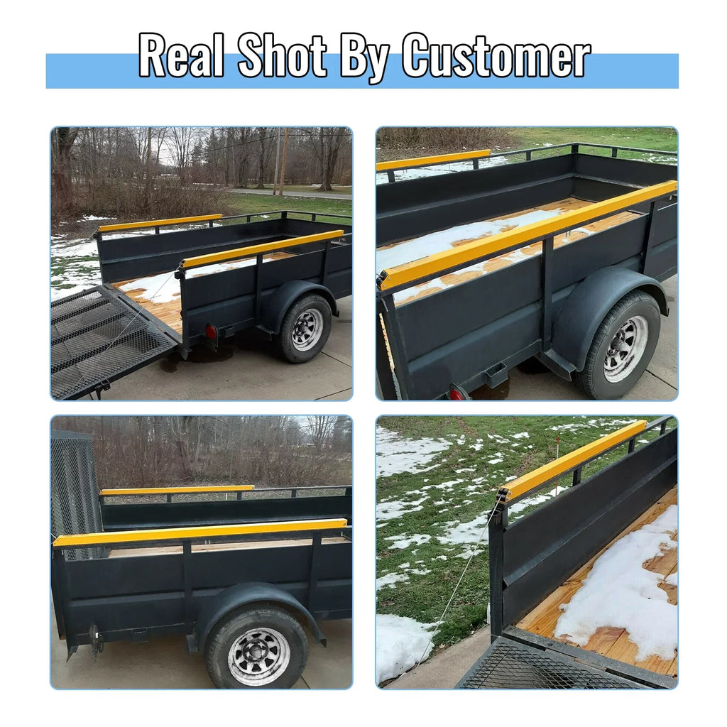 Trailer Lift Tailgate 2 Sided System 350 Gate HECASA Pounds Ramp Lift Assist Liftgate Utility