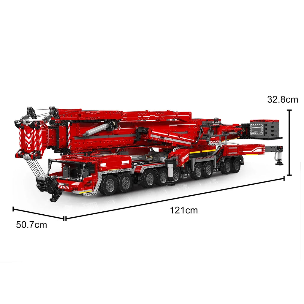 Brick Kid Model Gifts Assembly Technical Christmas LTM Car 17008 Toys Truck Building Mould King Motorized Crane 11200 Block