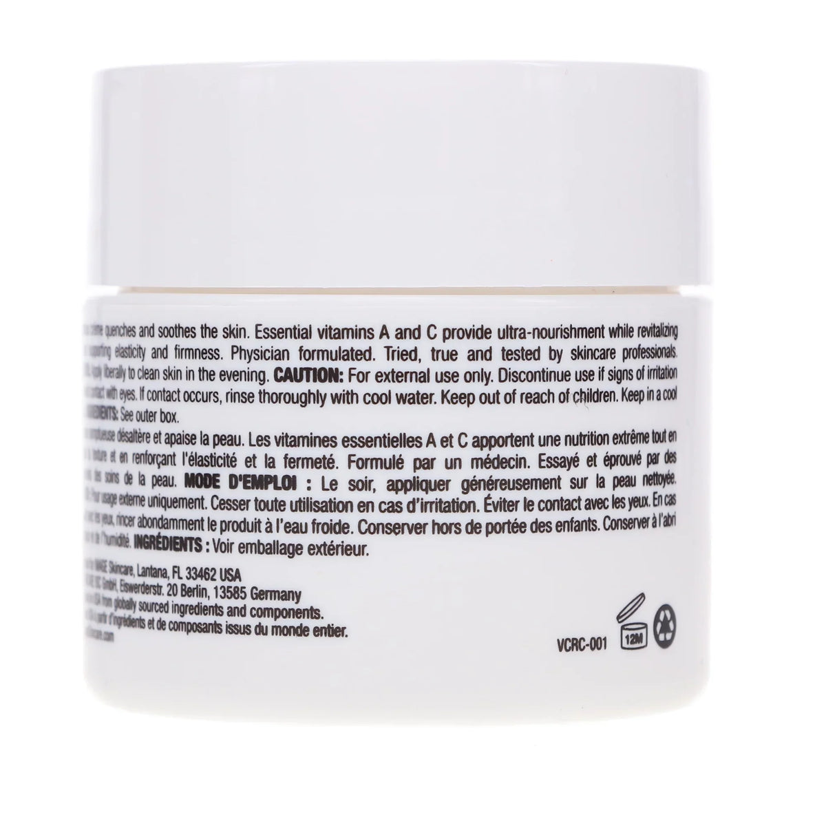 C Vital Skincare oz Creme Repair 2 Hydrating IMAGE