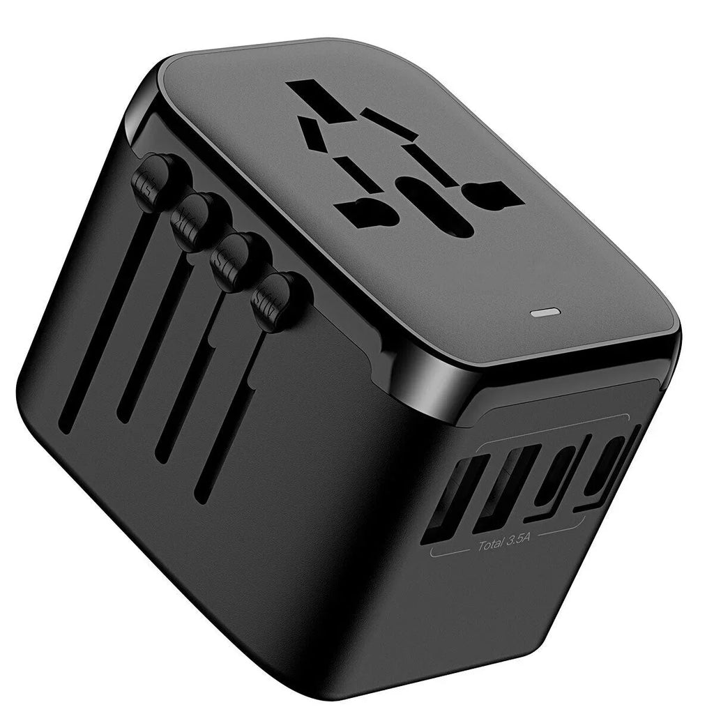 Universal Adapter Travel International USB+2 Plug Converter AICase Power Outlet 2 USB C