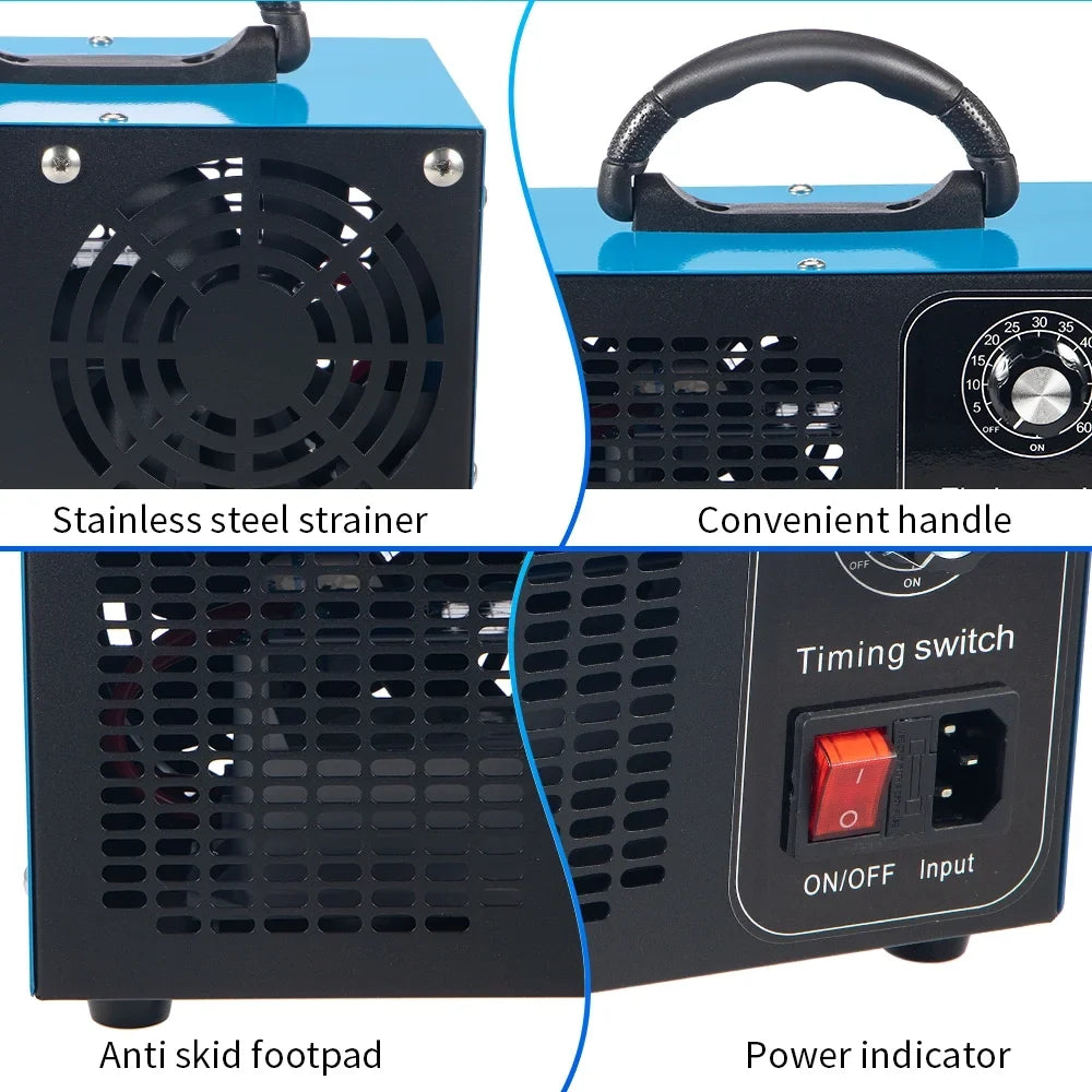 Room Ozone with Glossy Smoke, Ozone Steel Dust Pollutants 41dB Machine Finish - & Eliminate Kydely Powerful