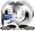 Ceramic Axle and Replacement 2018 Kit 2020 Pads 2019 CX-5 - Brake Detroit for 2016-2021 2017 Brakes Disc Mazda REAR Rotors Brake