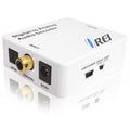 Input to Analog 5.1-Channel DA34 RCA Headphone Output Decoder Orei to L/R/3.5mm Digital SPDIF/Coaxial Audio
