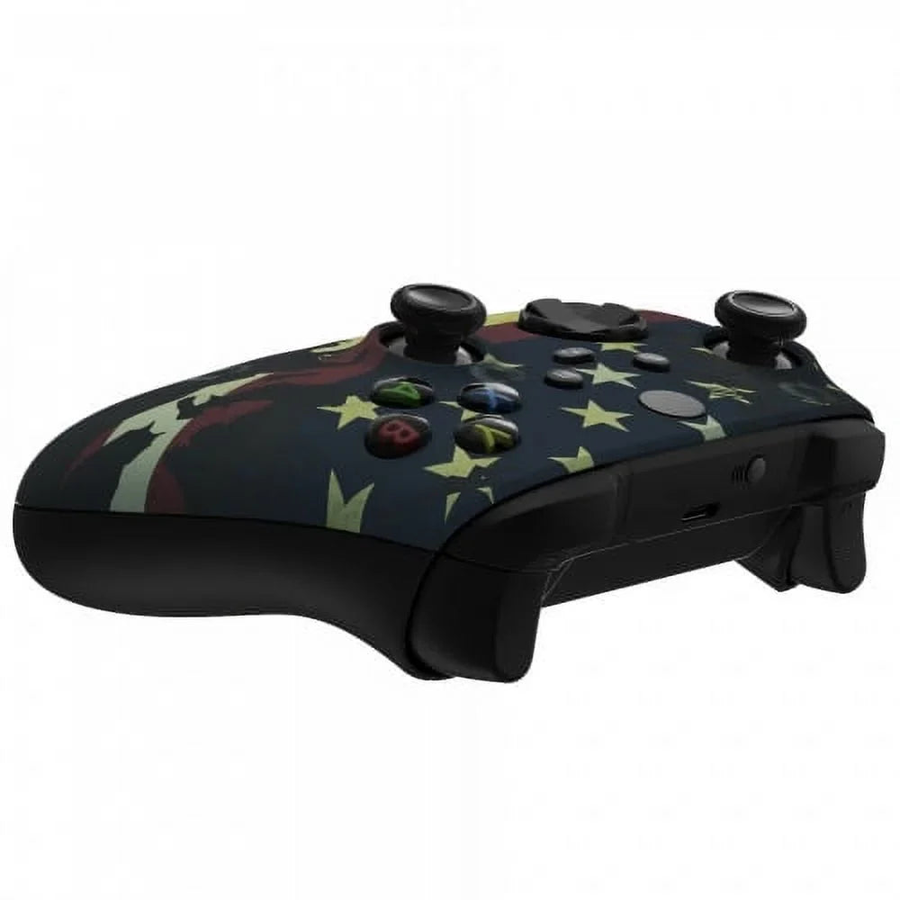 (Flag) - Touch Premium Rapid Custom Controller Flag Modded American of Largest - Soft Fire Xbox Modes Master Includes - Controllerz Mod Variety