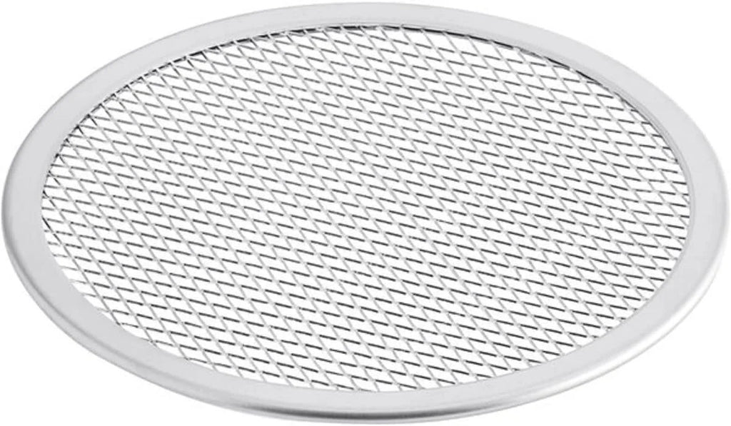 Aluminum Screen & Rim- Tray Baking Screen Round for TrueCraftware- 2 Kitchen Tray of Pizzeria Set Bakeware Restaurants Pan Baking Home Pizza Round Pizza Pizza Seamless 8”