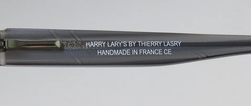 HINGES COMFORT DEMO 55-16-0 HARRY LARY'S SPECIAL FRAME FULL-RIM DESIGNER EYEGLASSES/SPECTACLES FLEXIBLE NEW TRANSPARENT ULTIMATE LENSES LEGACY / SAGE MENS GRAY