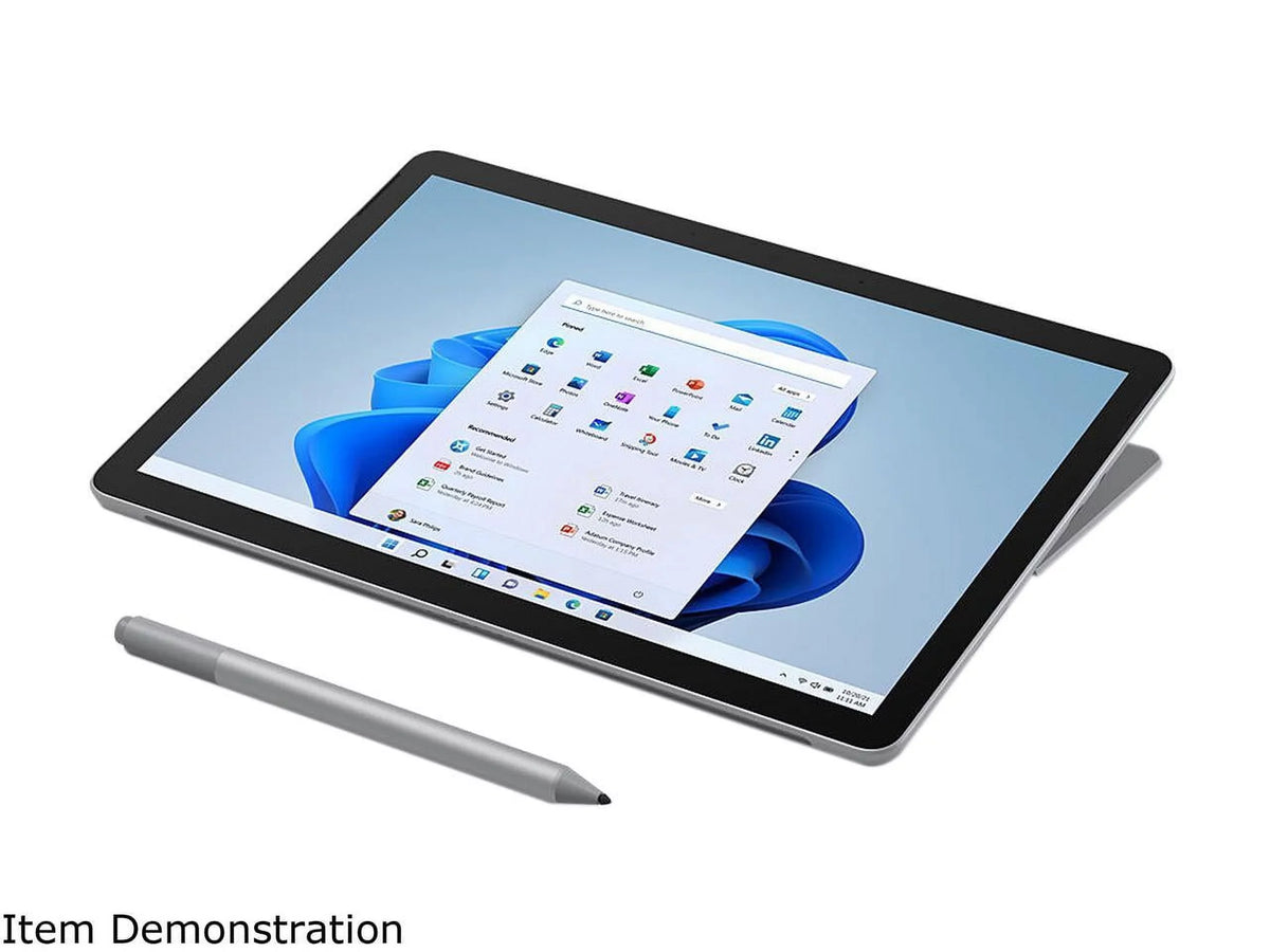 8GB SSD, Intel Microsoft Go i3-10100Y, Multi-Touch, 10.5" Pixel Surface RAM, Point Core 11, Windows 3 10 128GB Platinum, Sense 8VC-00001 Display,