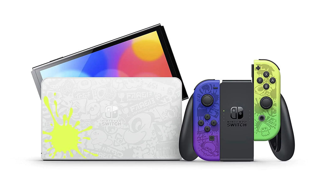 Special Model Nintendo Japanese Switch- Edition Splatoon OLED 3