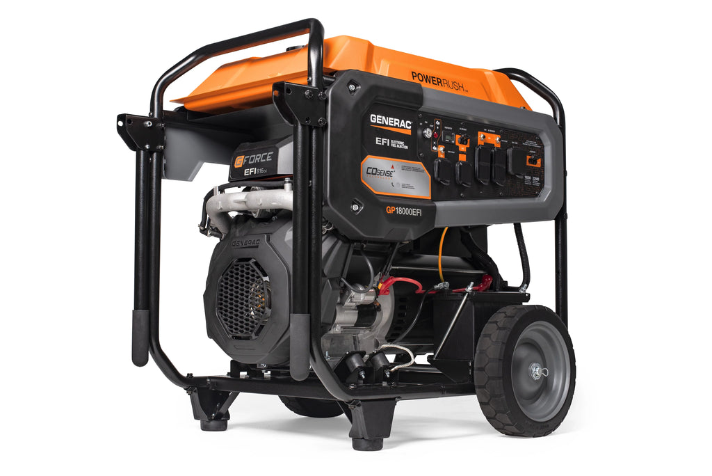 Powered 49st Gas Portable 7706 GP18000EFI Generator- Generac