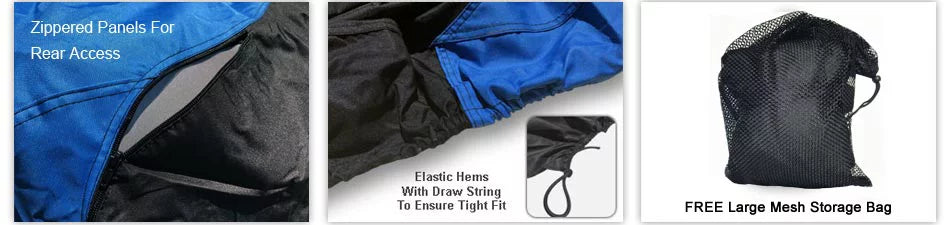 Jet Storage 2001-2005 Color Trailerable And Includes Protects - Sun, Black For from Straps Rain, Cover 800R - Weatherproof Rays, / Weather Bag And Ski Trailer YAMAHA GP - BLUE UV - More! All