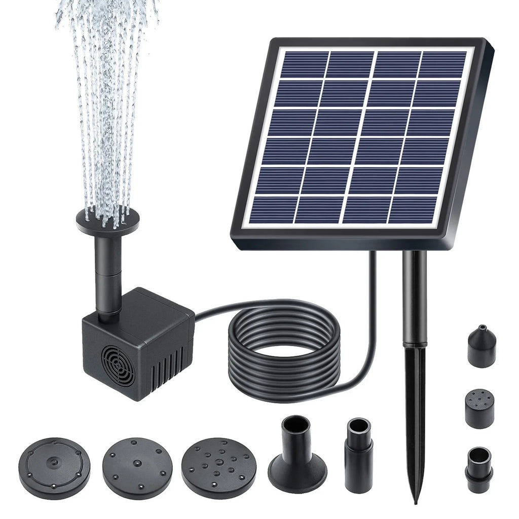 Pump Dsfen Rate Stakes 9.84ft Submersible With Solar Rate 8 Solar Pump Pond Pond/pool/fish 160l/h Powered Water With Pond 8 Fountain,And Water Powered Stakes 1.5w Nozzles Nozzles Pond