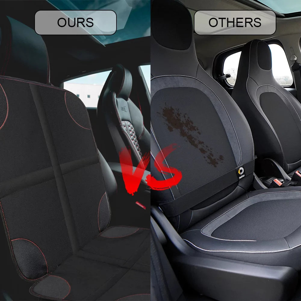 Protector for and Car Seats 2Pack Padding Backing Seat and Child Pet Mesh Thickest Protect Pockets with Baby Non-Slip