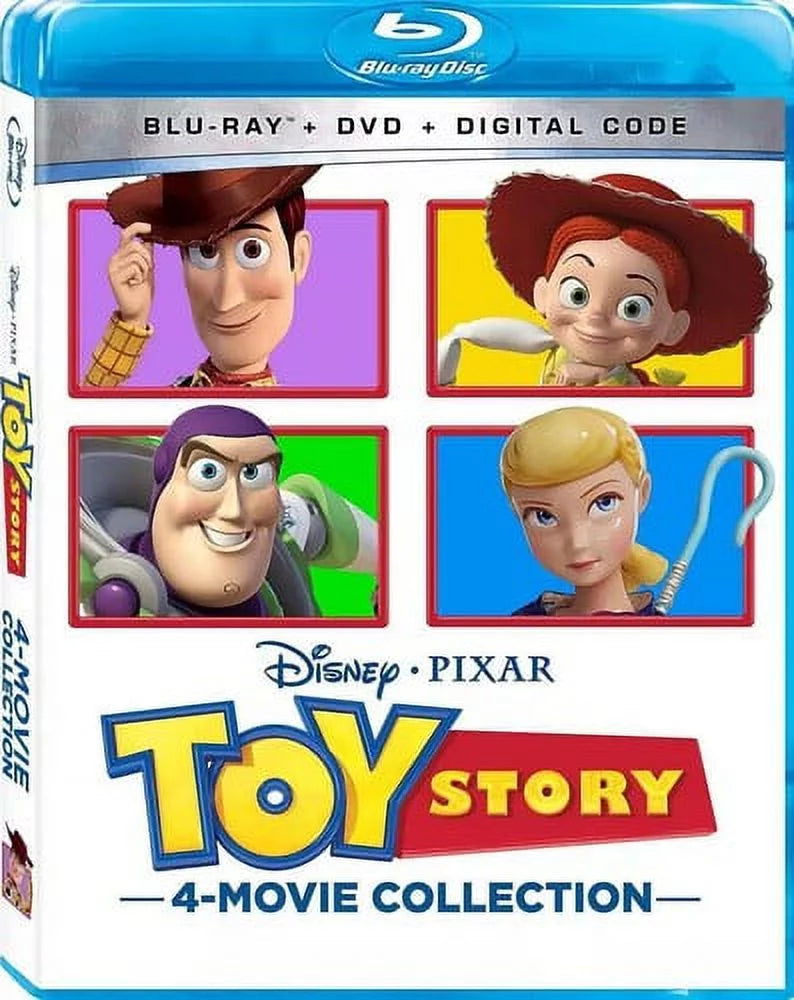 Story: Collection Code) (Blu-Ray 4-Movie DVD Digital + Toy +