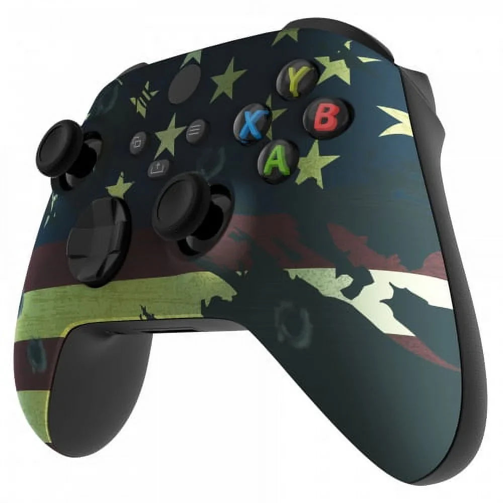(Flag) - Touch Premium Rapid Custom Controller Flag Modded American of Largest - Soft Fire Xbox Modes Master Includes - Controllerz Mod Variety