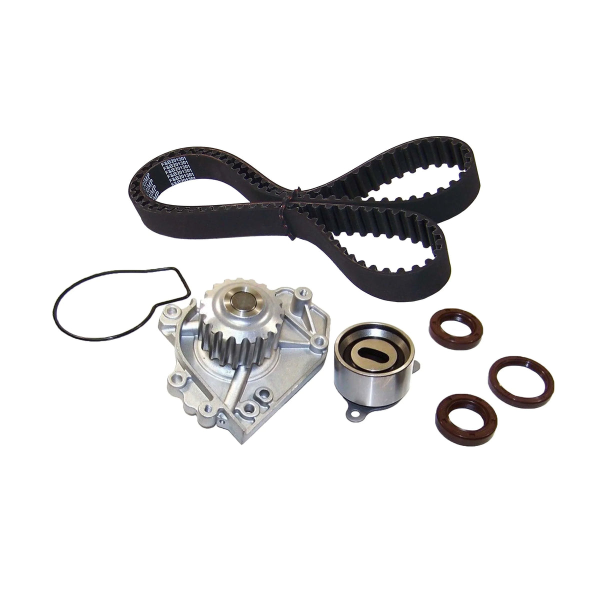 96-01 Acura Honda Pump 1.8L Belt TBK212AWP Cars DNJ & Water Kit CR-V Fits Trucks Timing DOHC