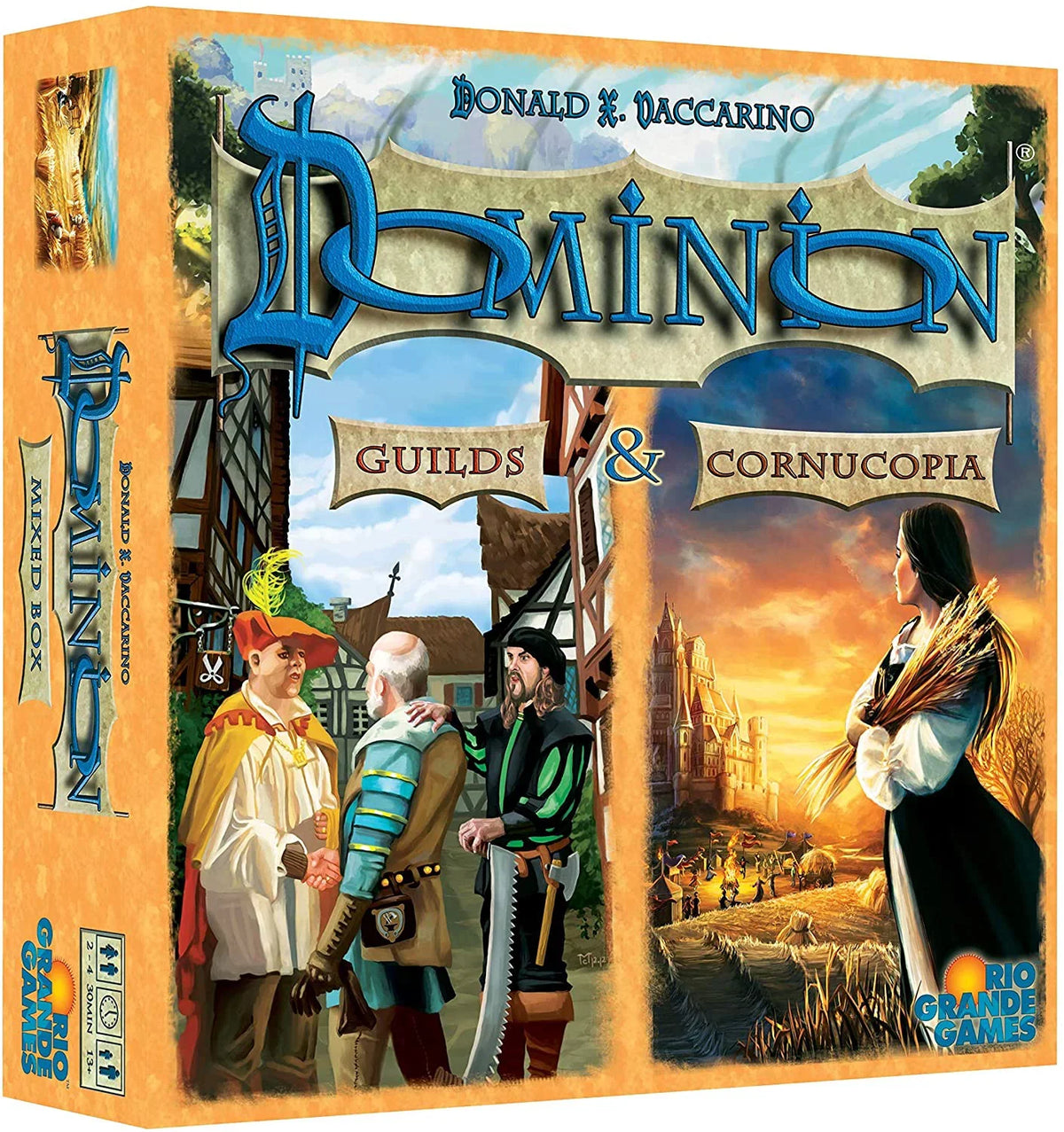 Expansions, by Rio Guilds Dominion: Grande and Cornucopia Games