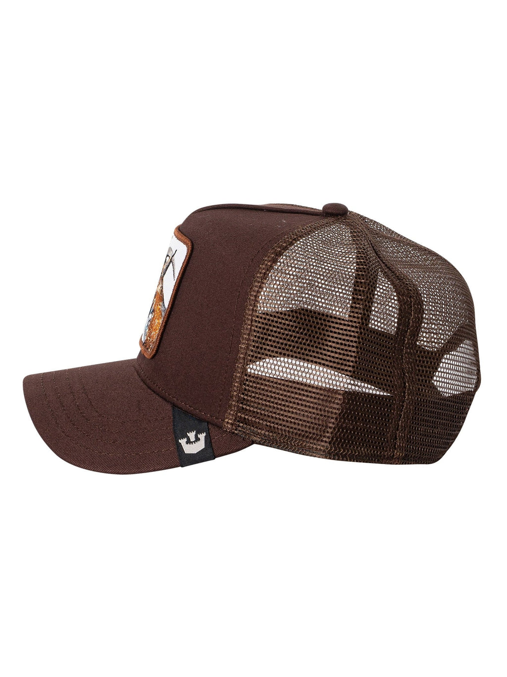 Goat Bros. The Goorin Trucker Cap, Brown