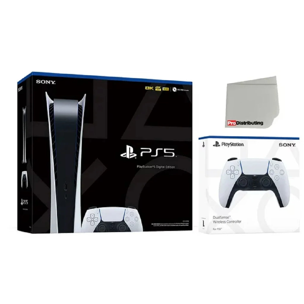 Controlle Version Digital Wireless DualSense CFI-1215B White 5 Sony Playstation