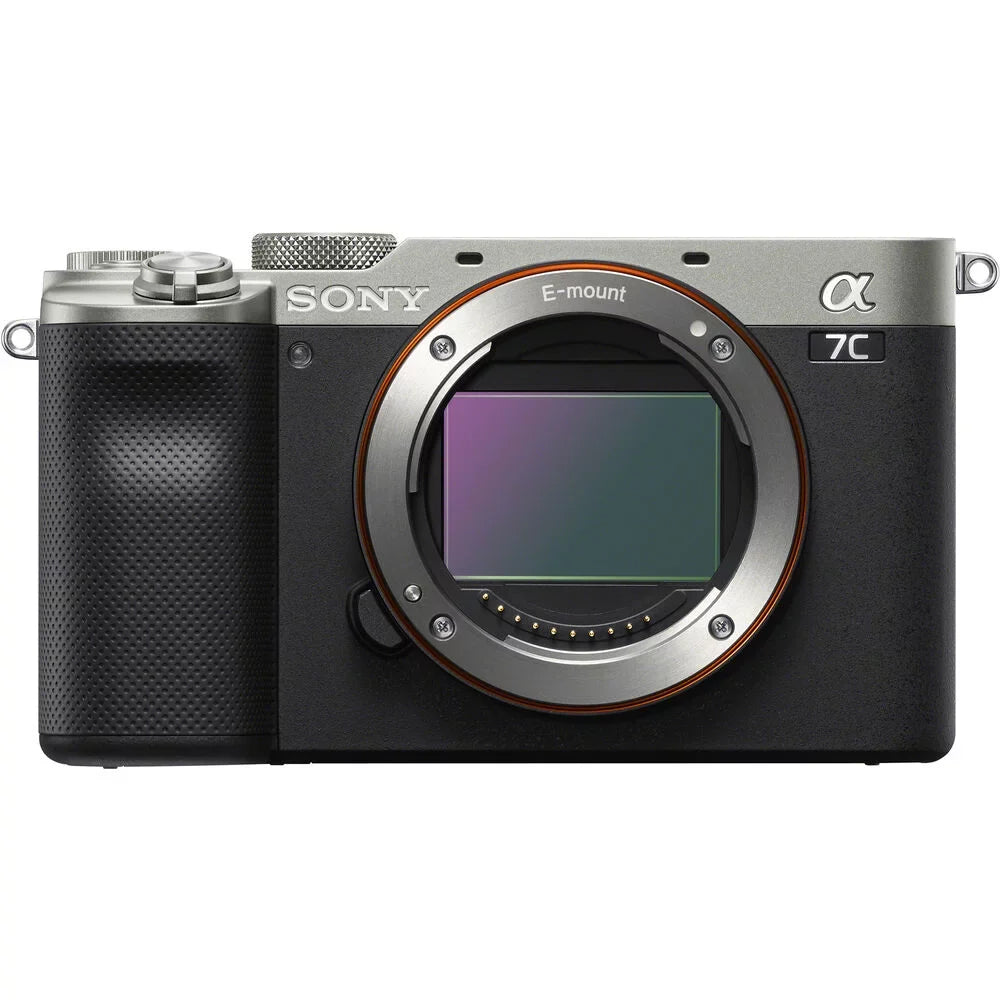 a7C UV-CPL-FLD - + Memory + Camera Lens (Silver) 64GB + Wide Sony Wrist + Flash Version Angle International Lens Card Filters GM with + f/2.8 + 0.43X 2.2x Grip Telephoto 24-70mm Lens