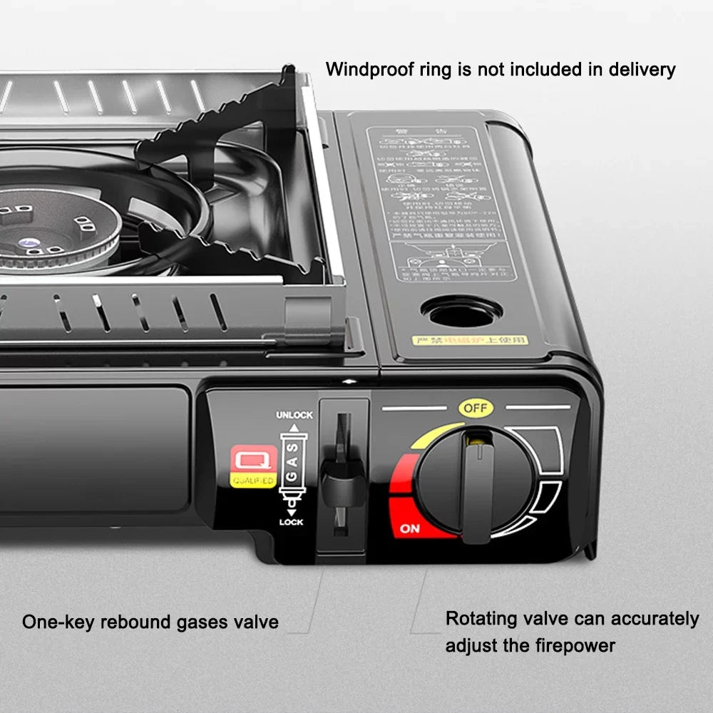 Hiking 2.9KW Portable Gases Butanes for High Barbecue Cassette Stove Stove,