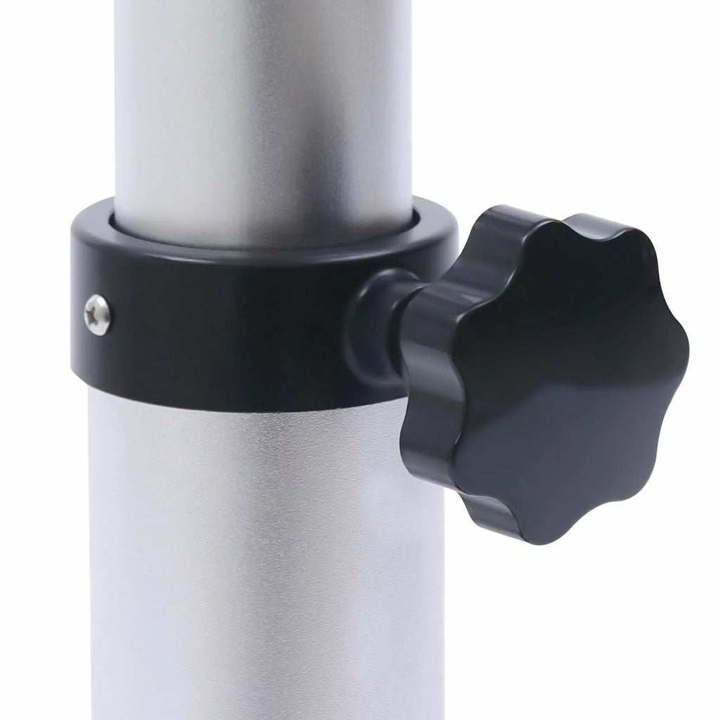 Removable Frame Mount Camper RV Pedestal Marine Base Miumaeov Alloy Aluminum Thickened Table Boat Caravan Stand for Motorhome 16.9"-29.1"Adjustable Table Leg