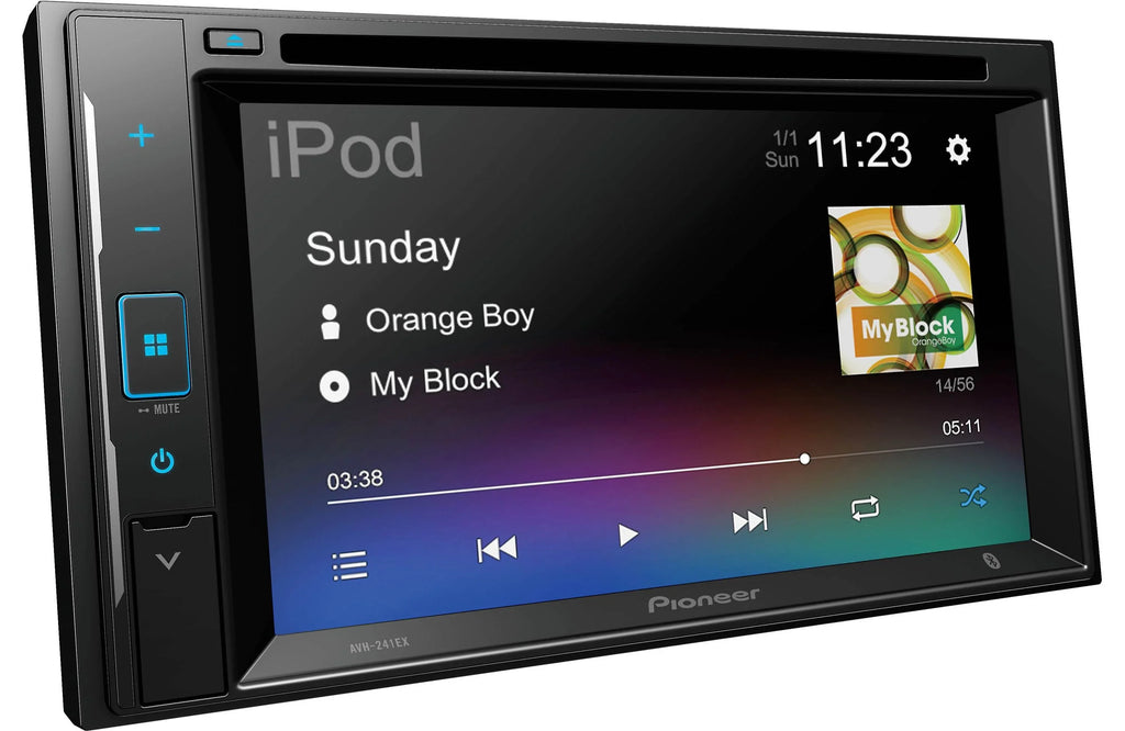 Backup AVH-241EX with Pioneer Camera DVD Receiver