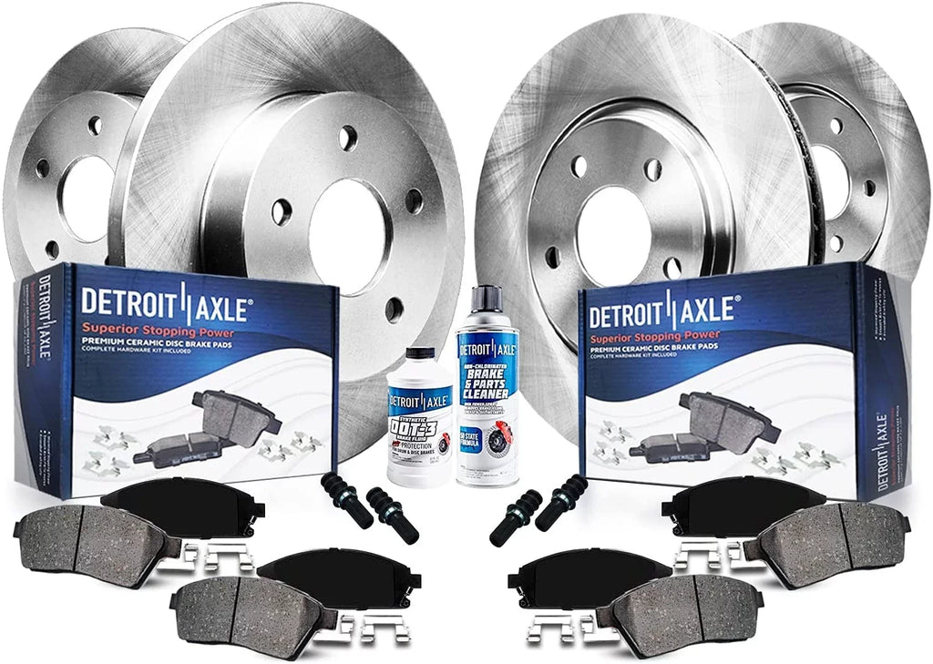 for 2015 Brake Pads and & Replacement, Disc - Rear 2011 Sonata Optima Brakes 2014 2012 and Front Rotors Brakes Rotors 2013 Kia Axle Detroit Brake Kit Hyundai Ceramic