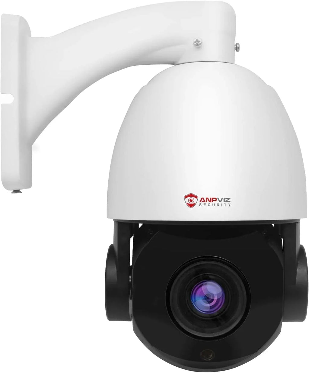 Detection, 8MP with Pan Optical Vision, IP66 Mic/Audio, Outdoor Zoom, IP IP Indoor 20X PTZ Metal, Camera Surveillance 360°/Tilt Person Security Camera 90°, PTZ Anpviz IR Night Vehicle PoE Waterproof