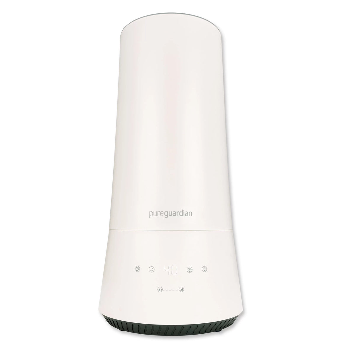 1.6 Gallon with Mist Humidifier ft. Ultrasonic Sq. Humidistat, 420 PureGuardian H997W Cool 90-Hour