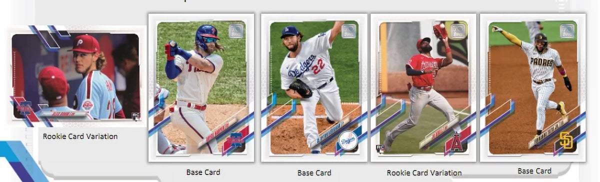 Set Baseball Cards Trading 2021 MLB Retail Topps Box Complete