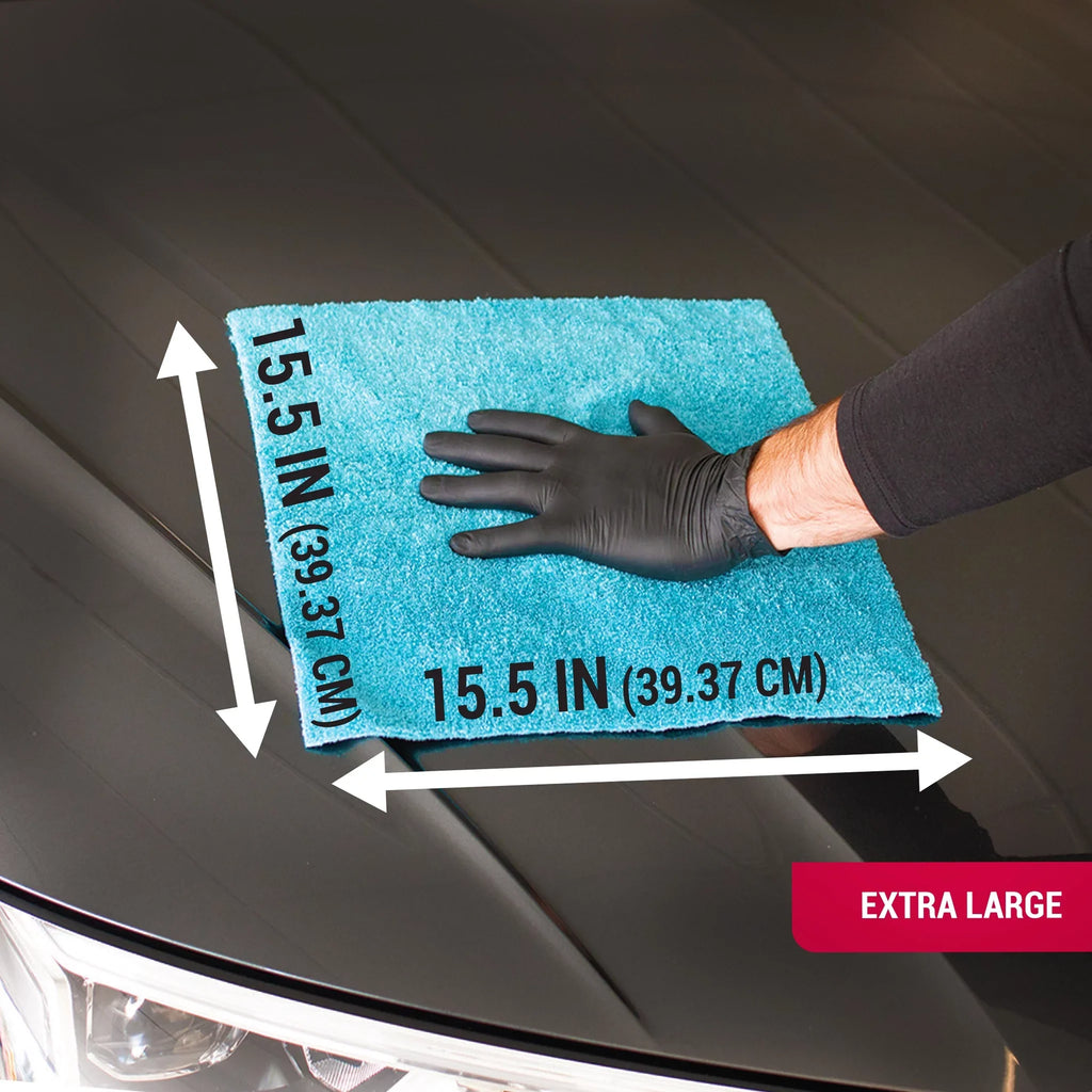 Multi-Purpose Platinum Cleaning, 50 Detailing XL Count Roll Microfiber Series Towels,