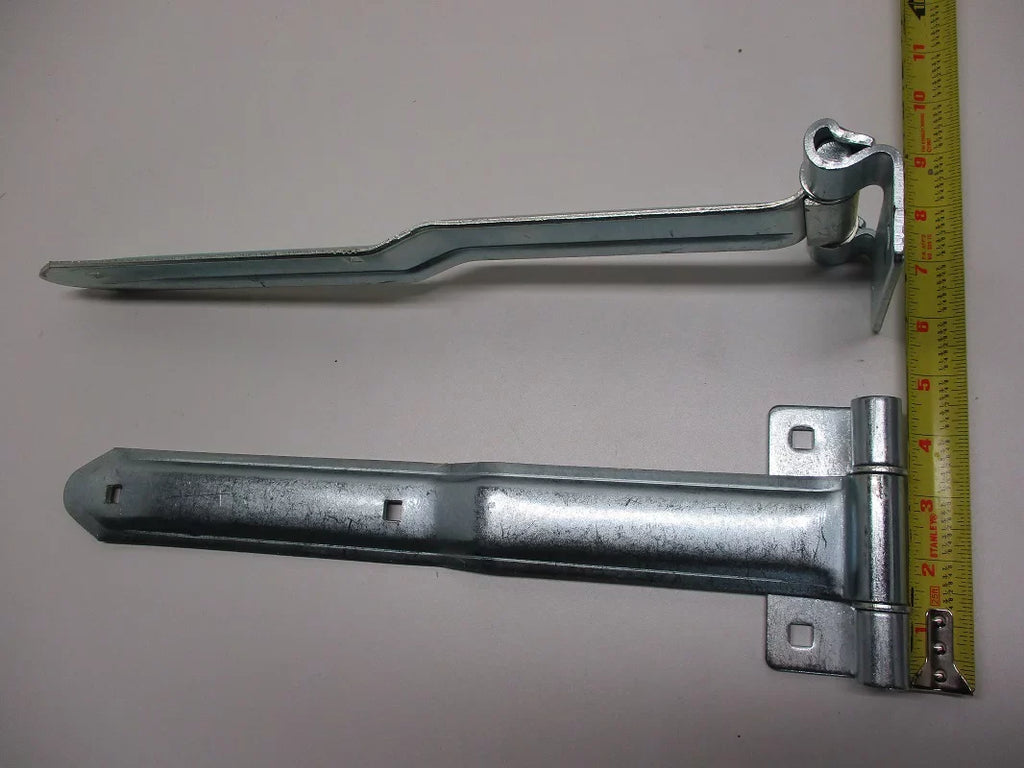 (4) Hinges Bent / Trailer Strap RV Utility 16" Offset Hinges Door Cargo