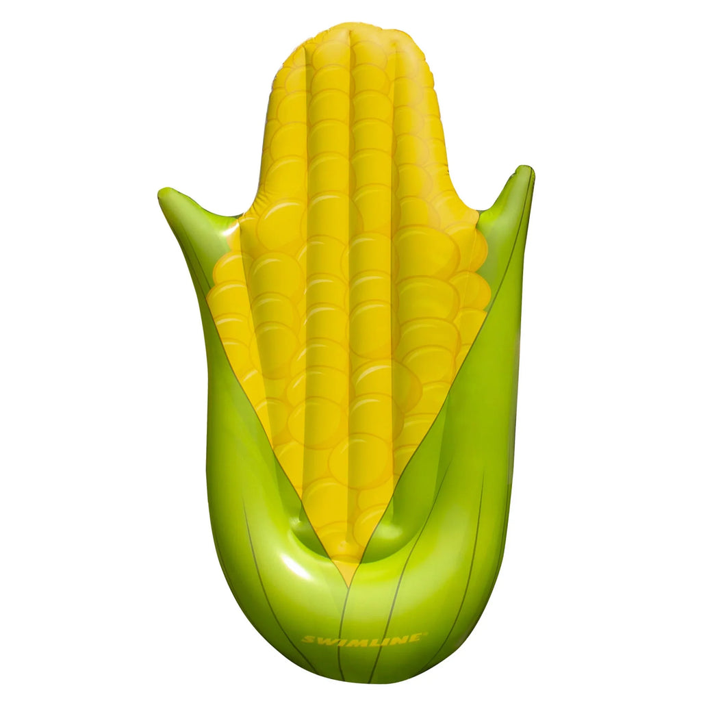 Float Central Swim Corn Green Pool and the on Yellow 68" Cob Swimming