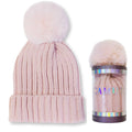 Gift Box Camuto Vince Women's Winter Faux Beanie Pom Fur with Hat