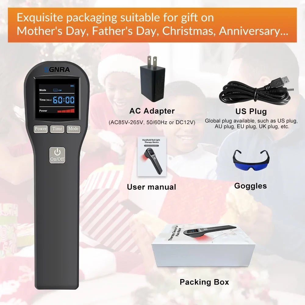 Dog 650nm Cat Horse Therapy Laser Laser Relief,Handheld Therapy 808nm,Cold Pain Device,for Low Level